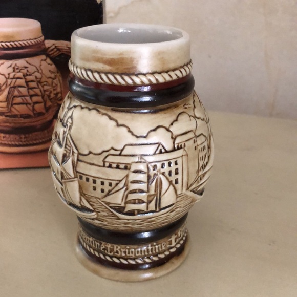 NIB 1982 Avon limited edition ship design beer stein handcrafted in Brazil. - Picture 4 of 16